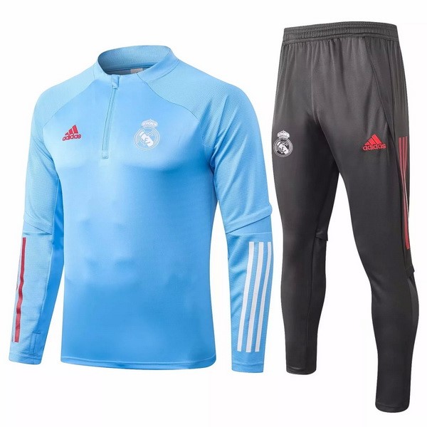 Chandal Real Madrid 2020 2021 Azul Claro Gris